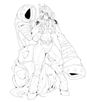 [Racebalto] Indramon♀ (Digimon)