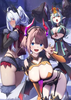[Bonnie] Halloween 3-ri Musume
