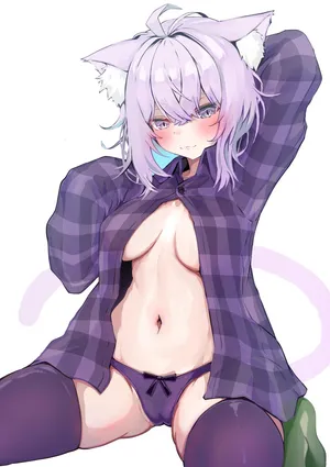 [カジマコト] 猫◯お◯ゆ holoGTA衣装 (ホロライブ)