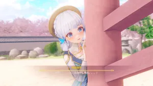 [bazy] 神里绫华 落樱与白鹭