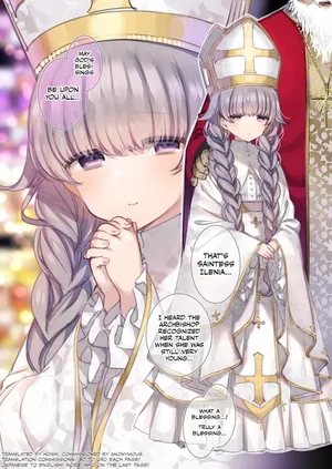 [Mankai Kaika] Loli Seijo-sama to Yoru no Gohoushi [English] [Hoshi Scans] [Decensored]