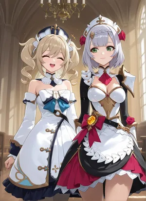 2025-10-26 Barbara x Noelle   RAMETAKI (PATREON) AI GENERATE