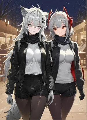 2025-11-20 Lappland x W   RAMETAKI (PATREON) AI GENERATE