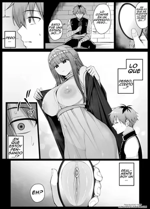 [Liyoosa] Nozomu Mono ga Touei Sareru Kagami o Te ni Ireta Stark｜Stark Obtuvo un Espejo que Proyecta lo que Desea (Sousou no Frieren) [Spanish] [ZonaHentaiJuegos]