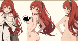 [Nanika Iru] でいただいた無職転生のエリスです