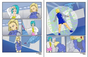 (Atariboy) Bulma Hulked Up Android 18