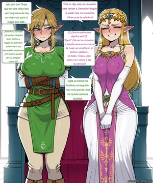 Genderswapped Link x Ganondorf